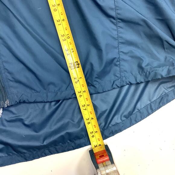 Patagonia Full Zip Lightweight Packable Windbreaker Jacket XL Dark Blue - Picture 6 of 6